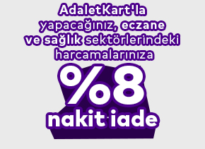 AdaletKart’lılar Sağlık Harcamalarında da Avantajlı