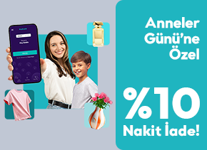 AdaletKart’la Çiçek, Ev Dekorasyon, Kozmetik ve Giyim-Ayakkabı Alışverişlerinize %10 Nakit İade