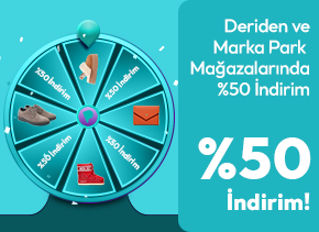 Deriden ve Marka Park Mağazalarında %50 İndirim