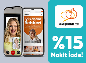 AdaletKart’lılara Konuşmalıyız.com Harcamalarında %15 Nakit İade!