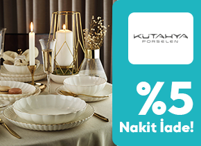 AdaletKart ile Kütahya Porselen Mağazalarından Yapacağınız Alışverişlerde %5 Nakit İade Fırsatı Sizi Bekliyor.